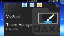 VitaShell Theme Manager