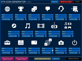 Vita ThemeBUILDER &amp; IconBUILDER