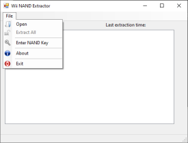 Wii NAND Extractor