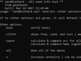 Wii U NAND Tools