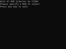 WiiU VC Inject