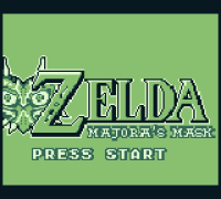 Zelda Demake Majora's Mask on Game Boy - Termina Town tononyto #Game