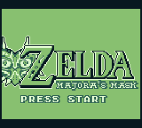 Zelda Demake Majora&#039;s Mask on Game Boy - Termina Town